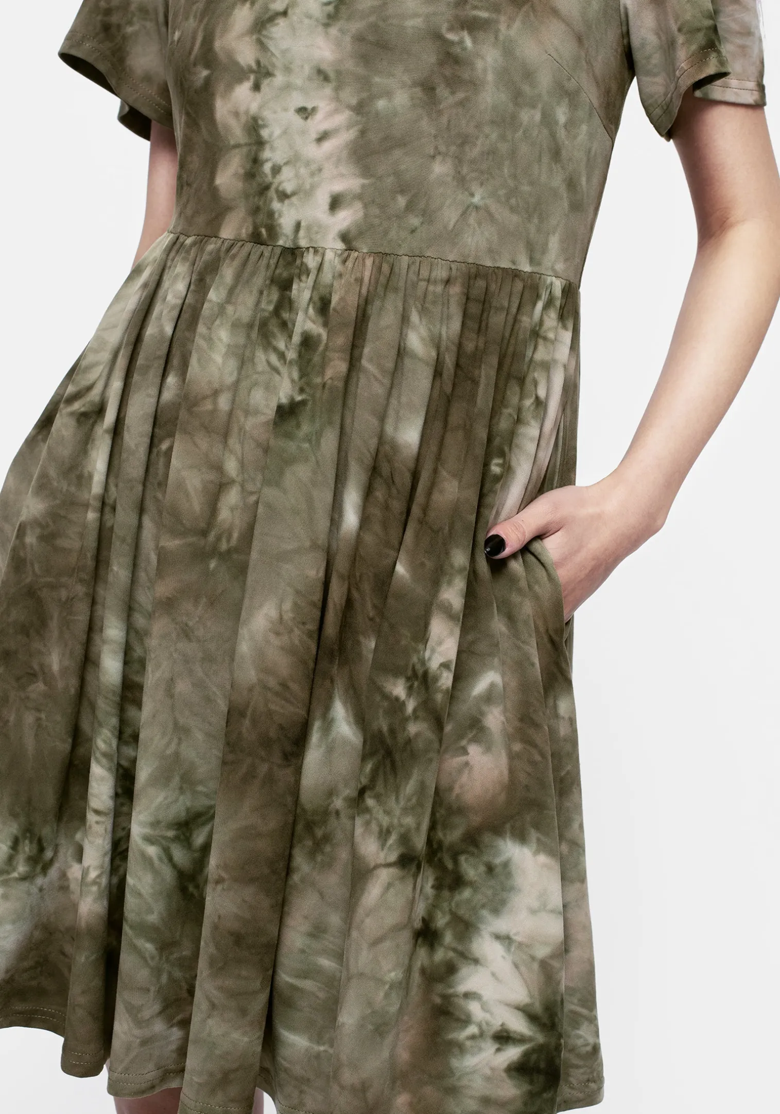 Tenebris Mini Smock Dress