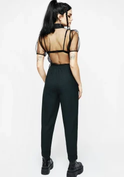 Terraria Embroidered Tapered Trousers