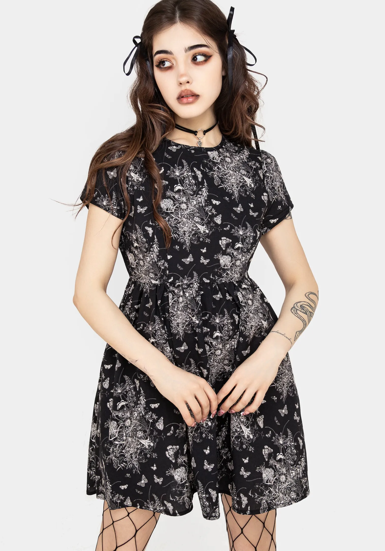 Thalia Mini Skater Dress