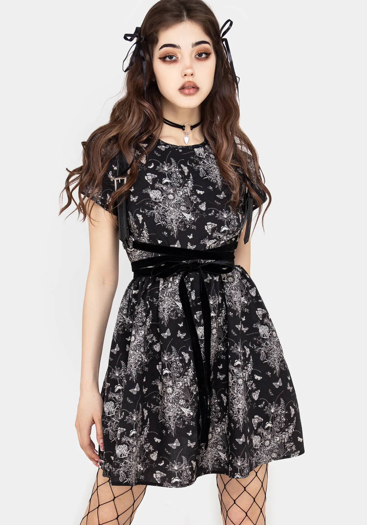 Thalia Mini Skater Dress