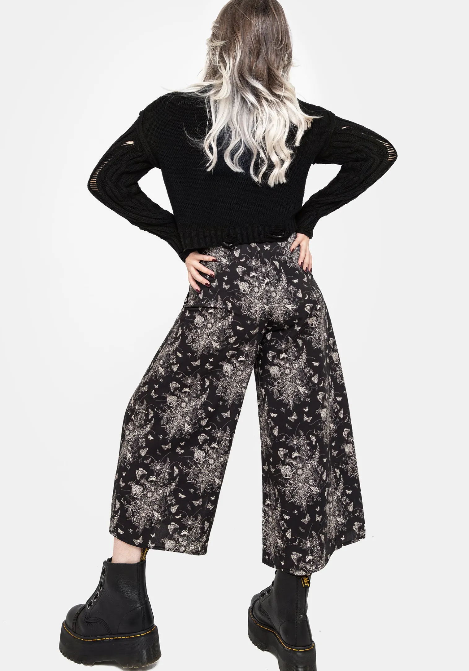 Thalia Tie Waist Culottes