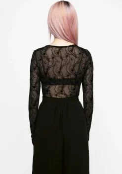 Thorns Mesh Top