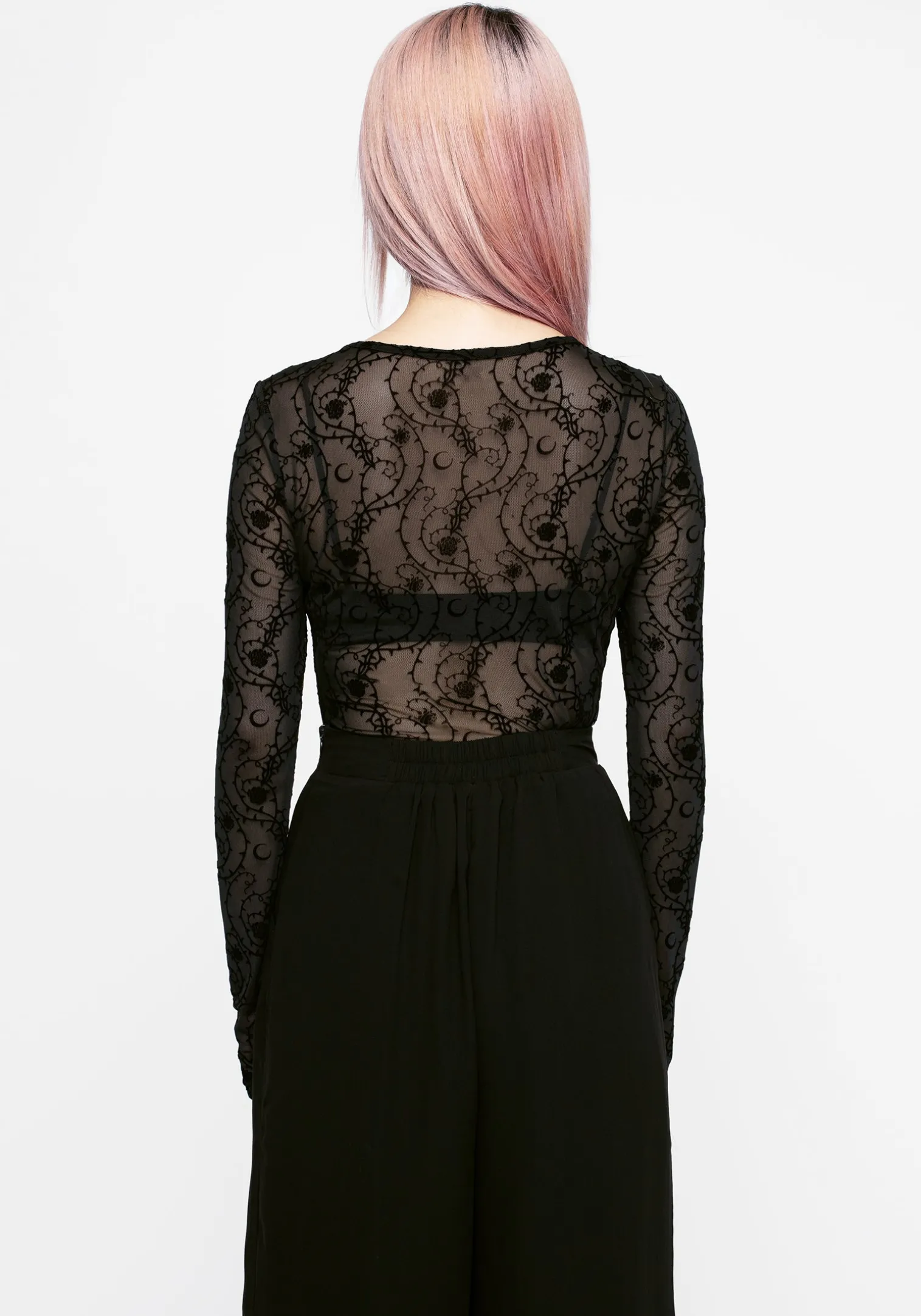 Thorns Mesh Top