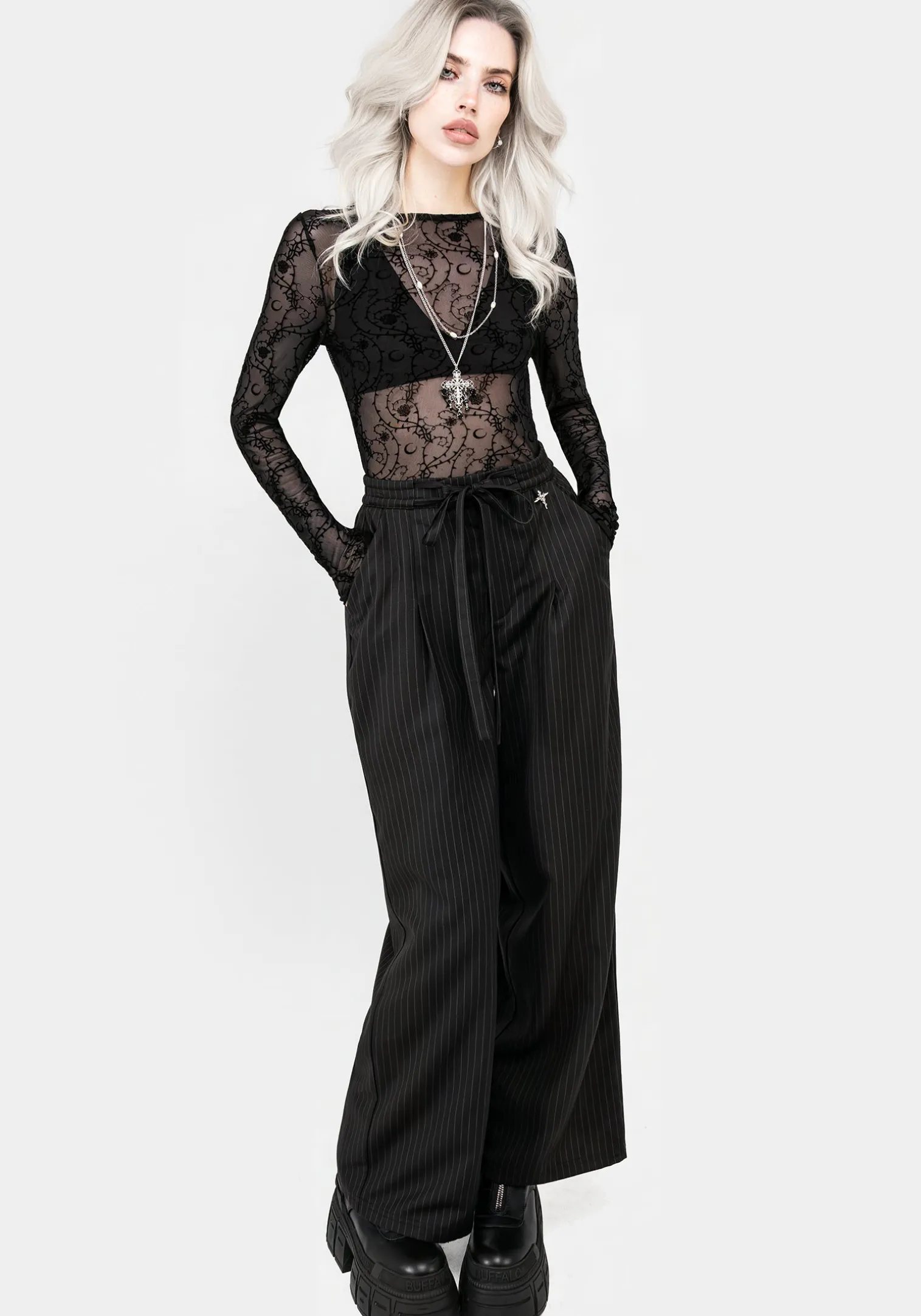 Thorns Mesh Top
