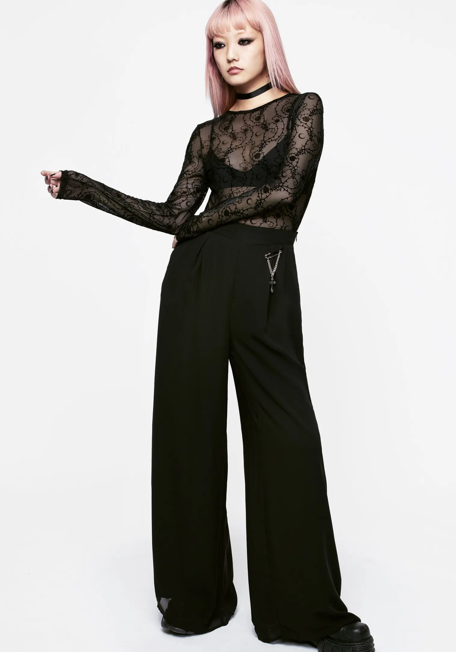 Thorns Mesh Top