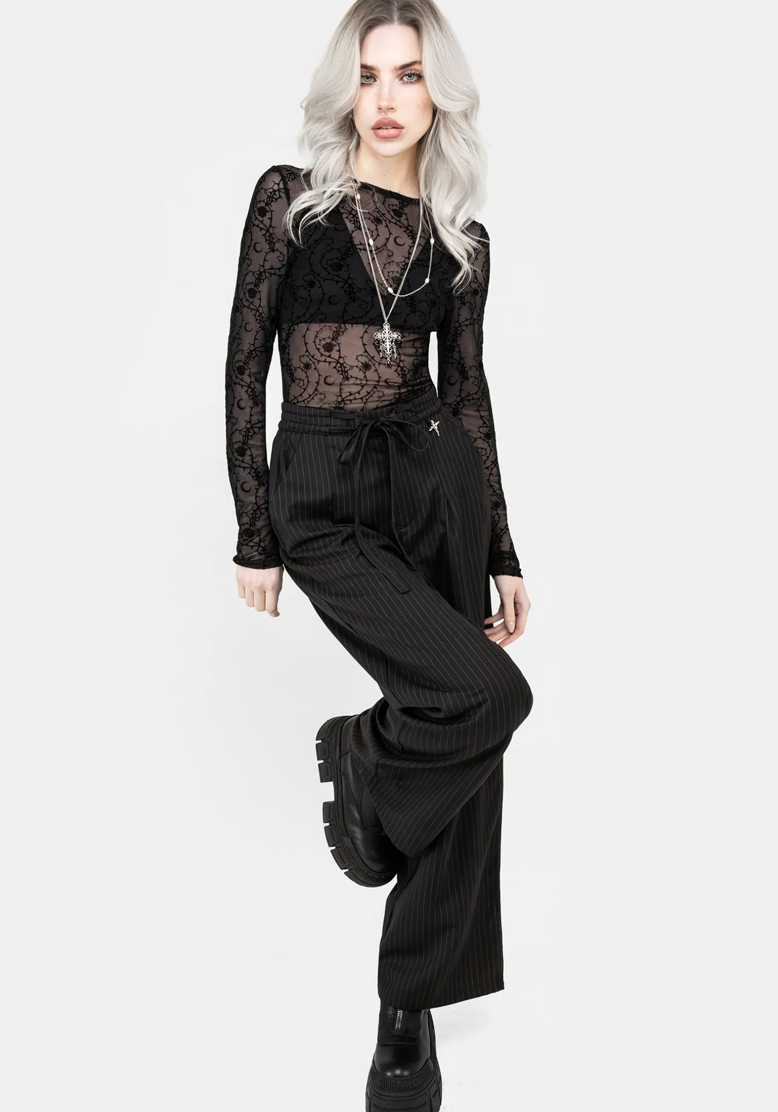 Thorns Mesh Top