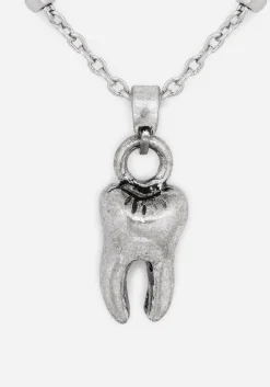 Tooth Pendant Necklace