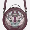 Trivia Moth Embroidered Crossbody Bag