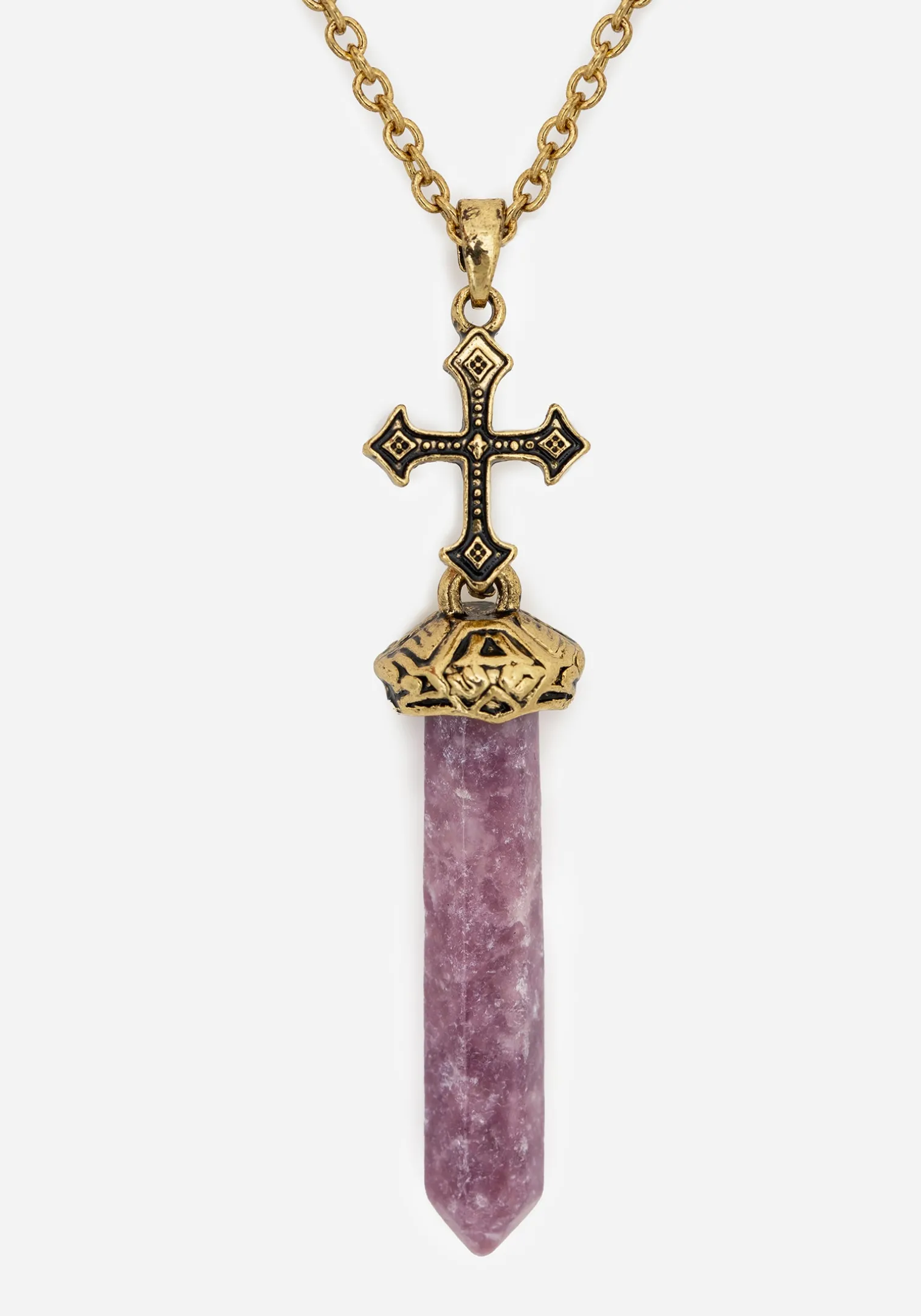 Vallum Cross Shard Necklace
