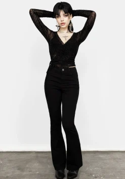 Venom Mesh Wrap Top