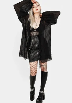 Villain Textured Blouse
