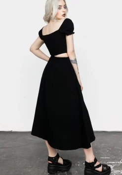Vine Textured Midi Skirt