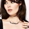 Widdershins Dark Rose Necklace