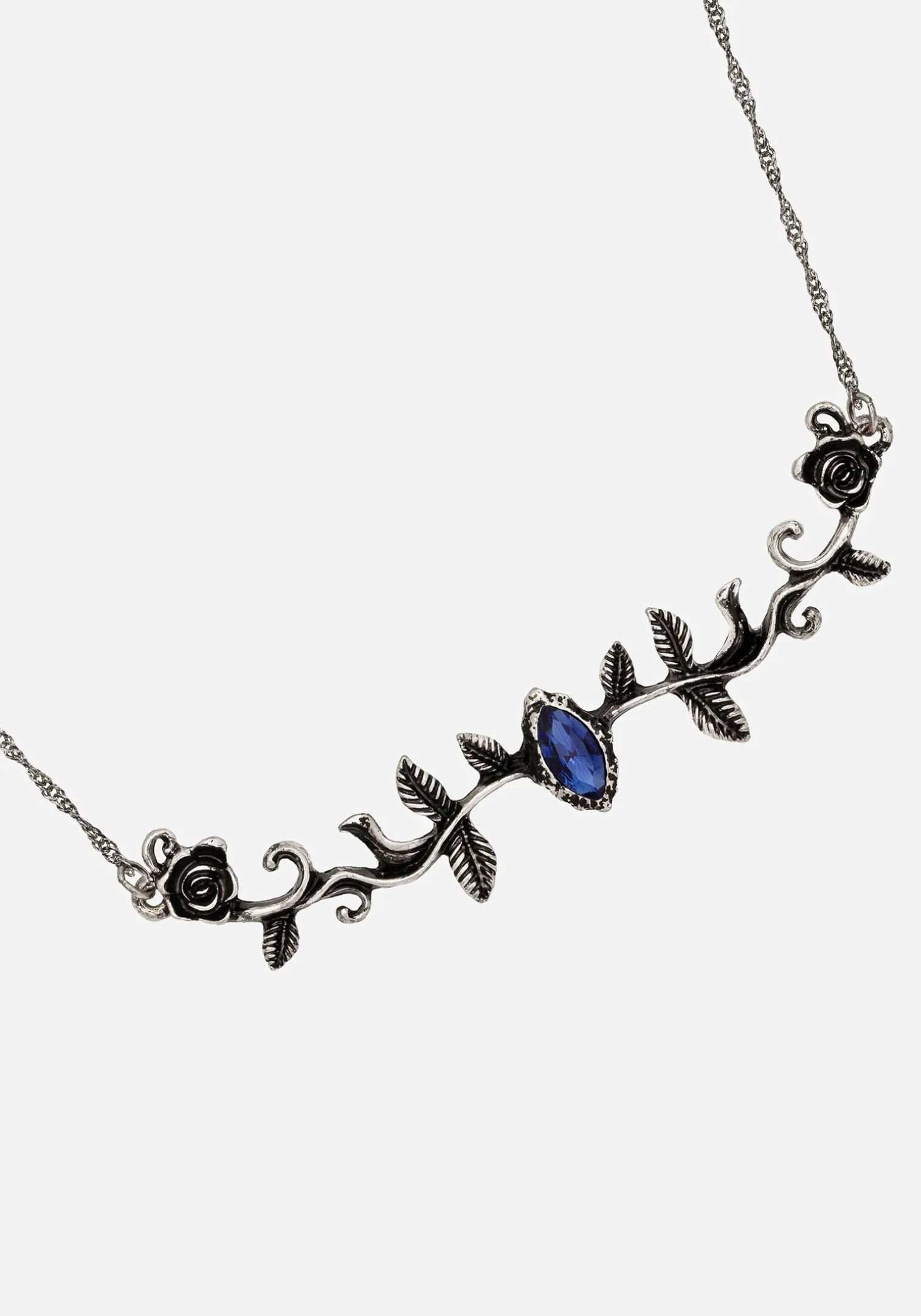 Widdershins Dark Rose Necklace
