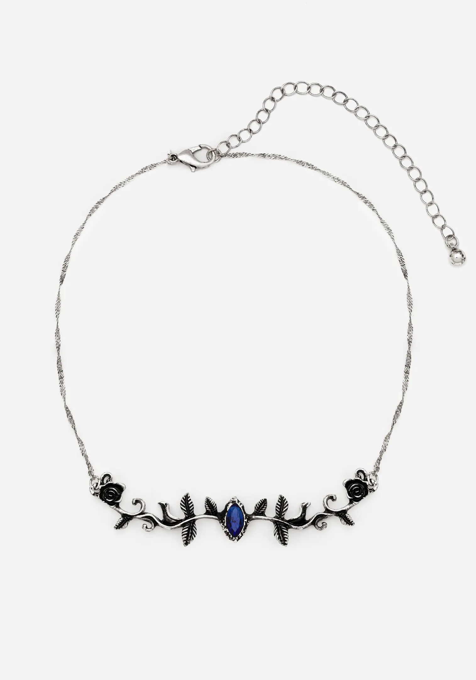 Widdershins Dark Rose Necklace