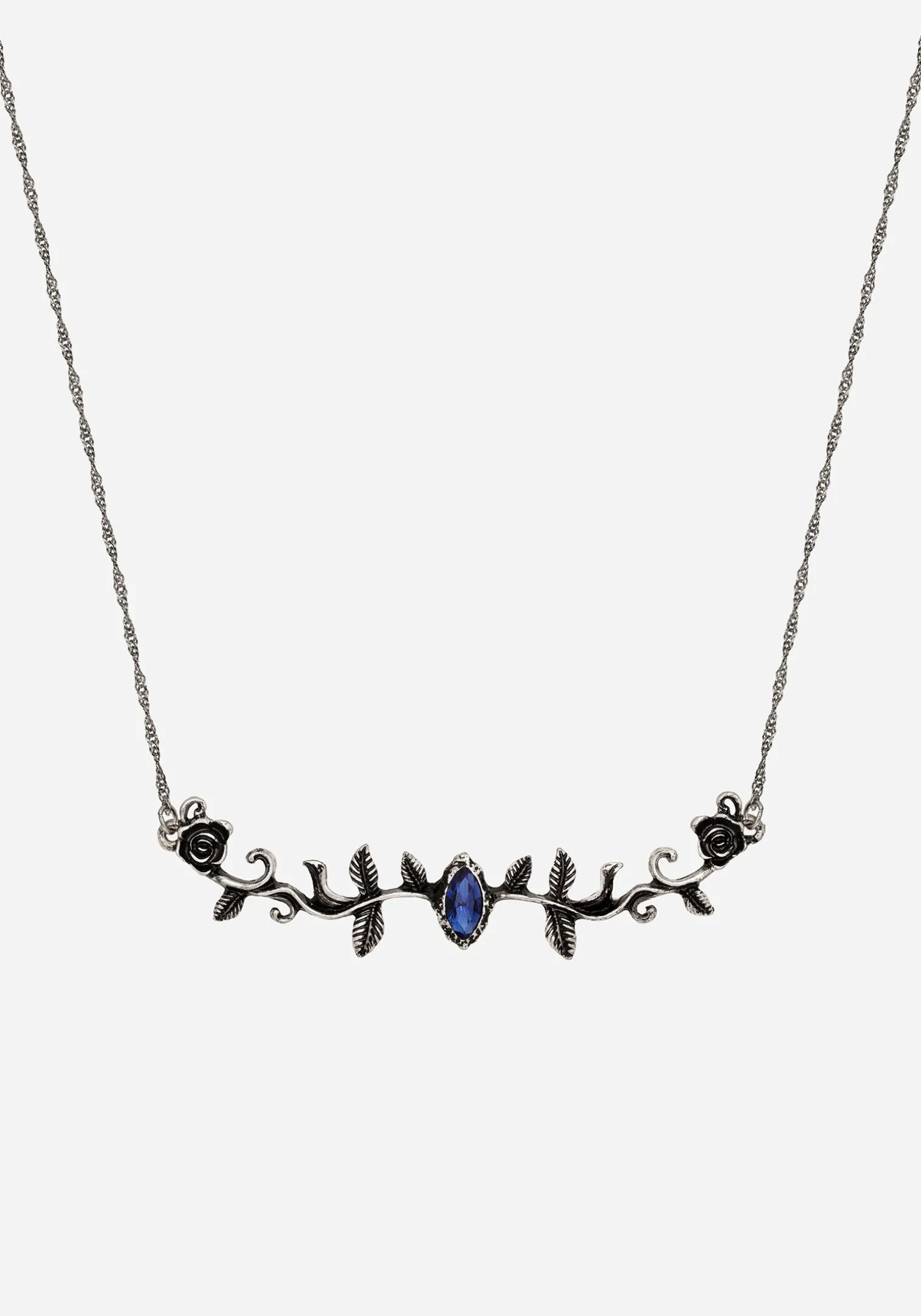 Widdershins Dark Rose Necklace