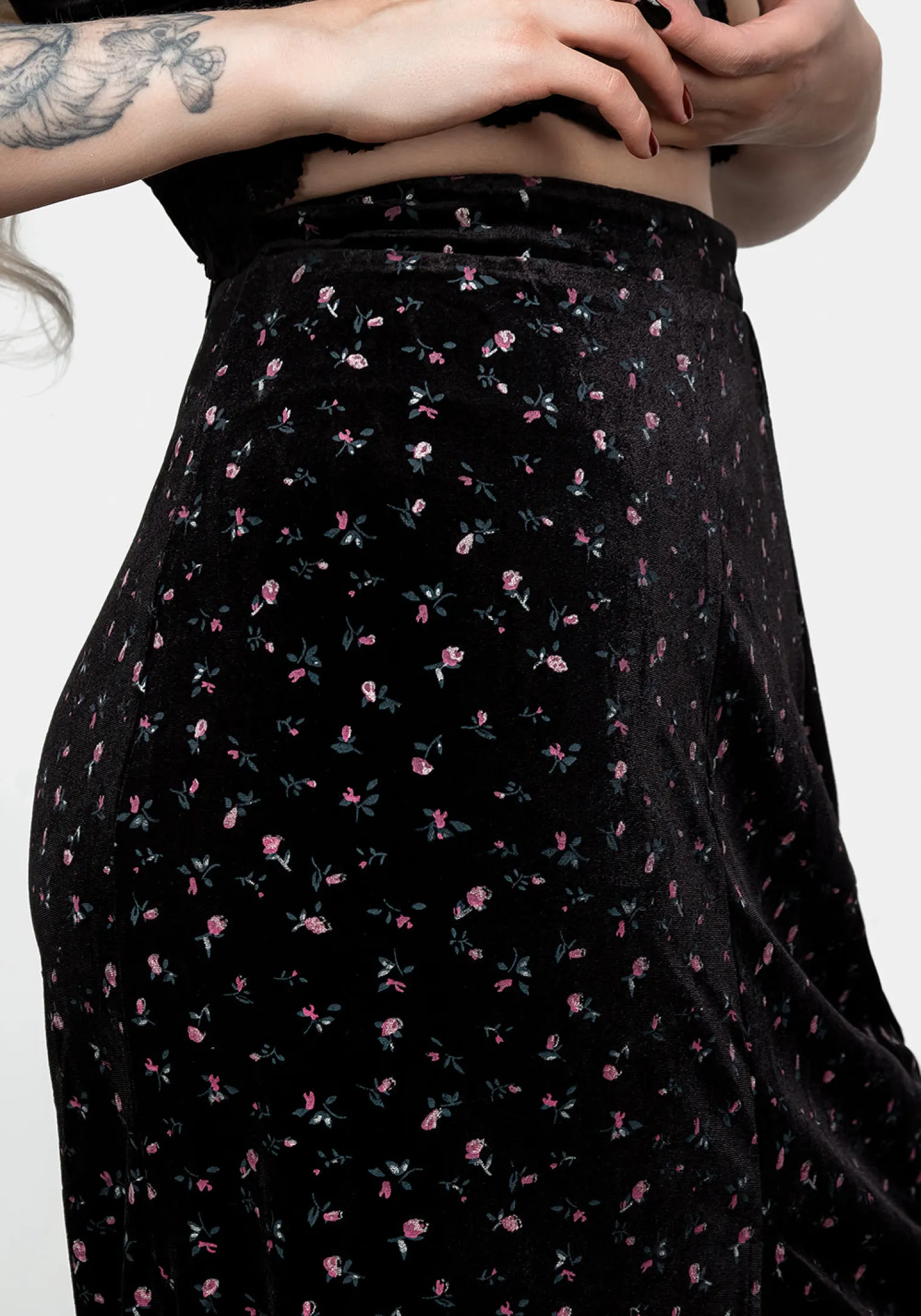Woe Midi Split Skirt