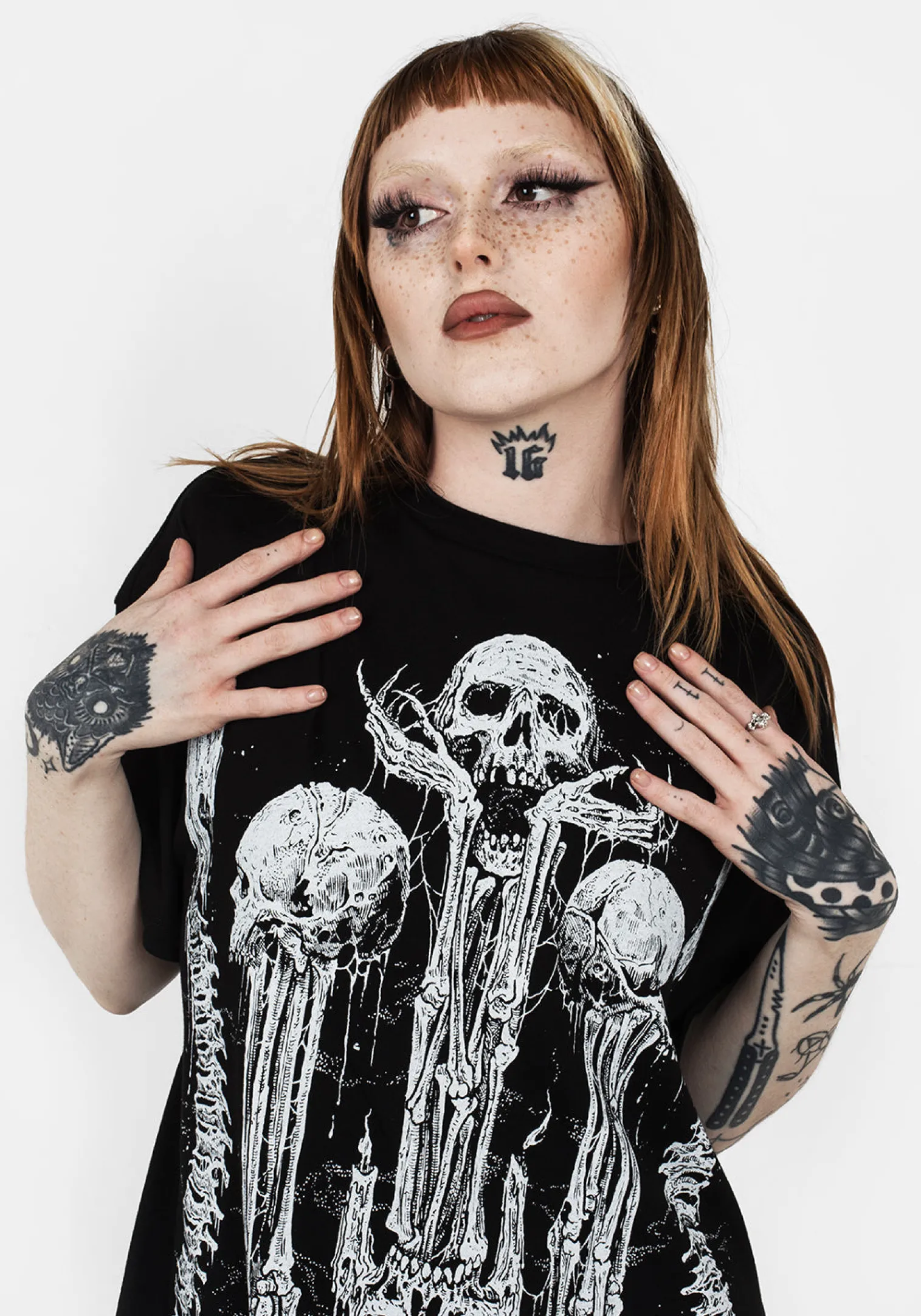 Xenomort Short Sleeve T Shirt Dress