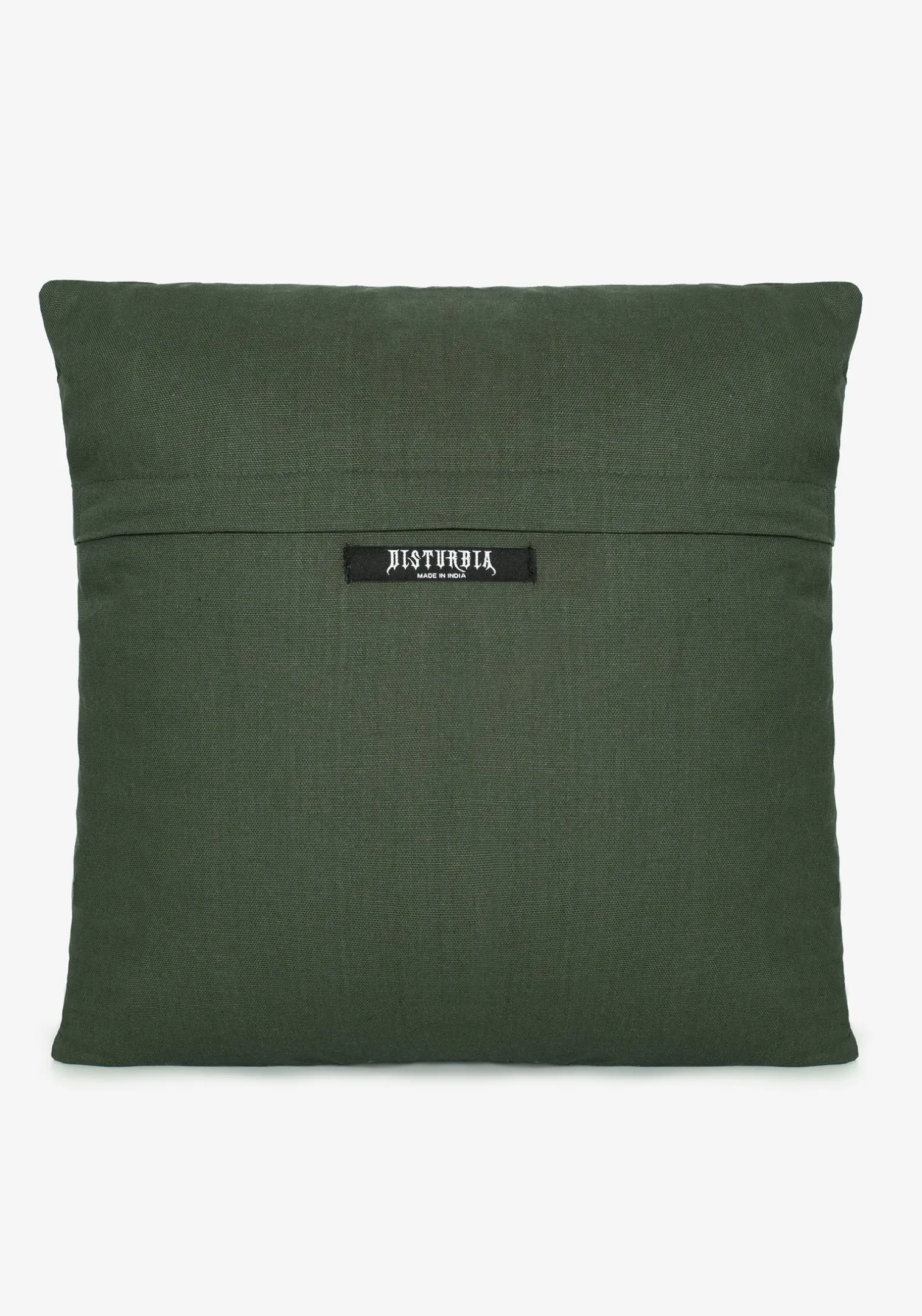 Zarina Snake Embroidered Velour Throw Cushion